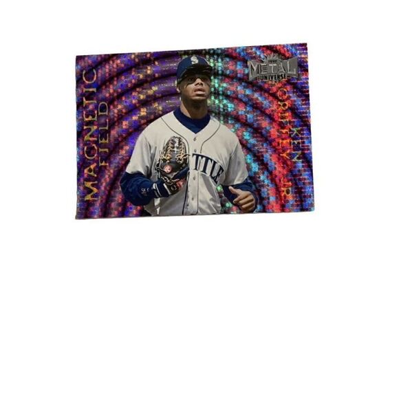 1997 fleer metal magnetic field ken Griffey Jr 4/10 rare rare mint condition - Picture 1 of 4